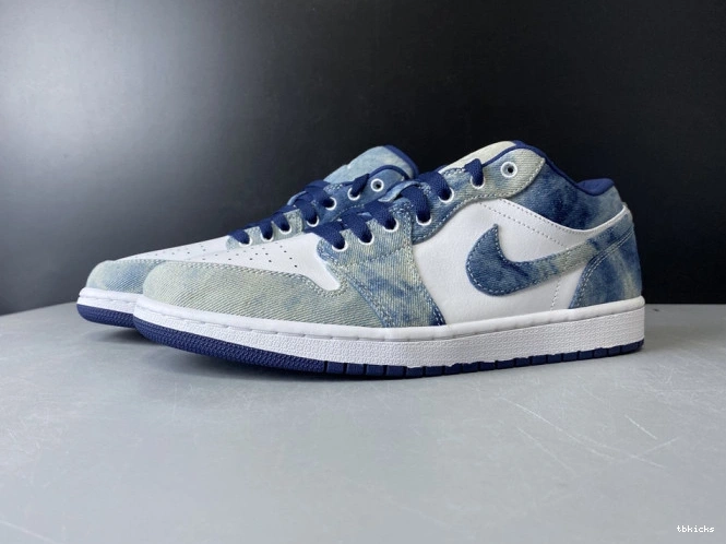 TBK Air 1 Low Jordan Denim Washed CZ8455-100 0726